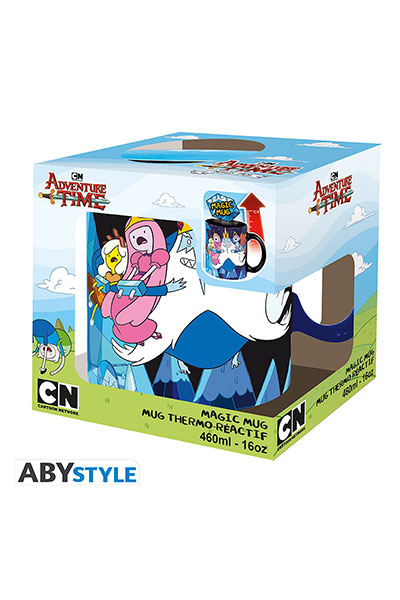 Adventure Time - Mug Heat Change - 460 Ml X2 Cardboard Box