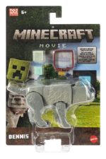 A Minecraft Movie Action Figure Dennis the Wolf 10 cm