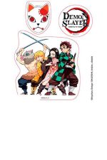 DEMON SLAYER Gift set Tumbler with straw + Acryl® + Stickers — изображение 2