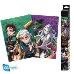 DEMON SLAYER - Set 2 Posters Chibi 52x38 - Entertainment District