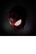Marvel 3D LED Light Spider-Man Miles Morales Face 3D — изображение 2