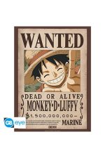 One Piece - Set 2 Posters Chibi 52x38 - Wanted Luffy & Ace X4 - Image 2