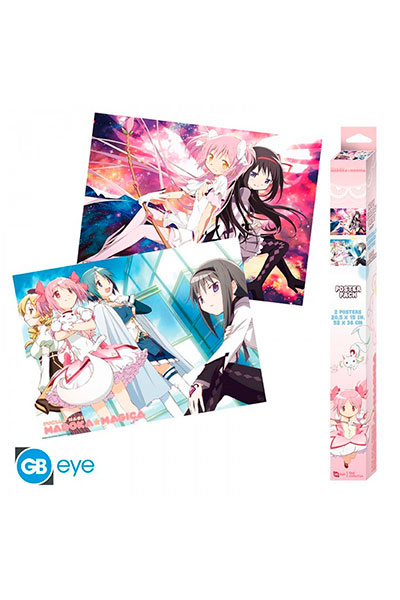 Puella Magi Madoka Magica - Set 2 Posters Chibi 52x38 - Series 1