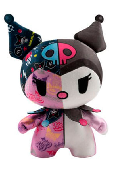 Sanrio DZNR Plush Figure Kuromi Graffiti Edition 18cm