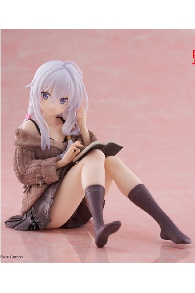 Wandering Witch: The Journey of Elaina PVC Statue Desktop Cute Figure Elaina Casual Clothes Ver. 13 cm