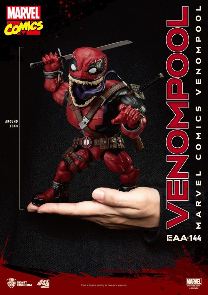Marvel Comics Egg Attack Action Action Figure Venompool 21 cm - Image 4