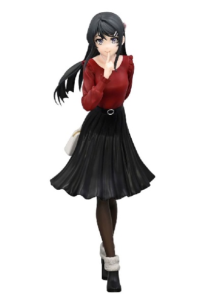 Rascal Does Not Dream of Bunny Girl Senpai Trio-Try-iT PVC Statue Mai Sakurajima Winter Outfit Ver. 21 cm