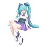Hatsune Miku Noodle Stopper PVC Statue Miku Flower Fairy Morning Glory 14 cm