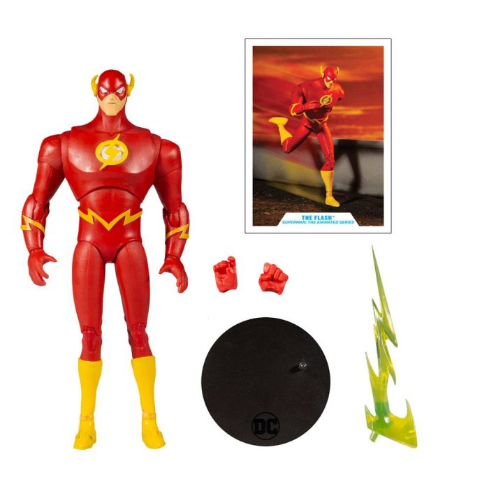 DC Multiverse Action Figure The Flash (Superman: The Animated Series) 18 cm — изображение 5