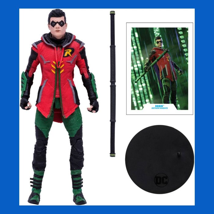 DC Gaming Action Figure Robin (Gotham Knights) 18 cm — изображение 2