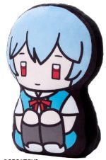 Neon Genesis Evangelion 2D Plush Figure Rei Ayanami 32 cm