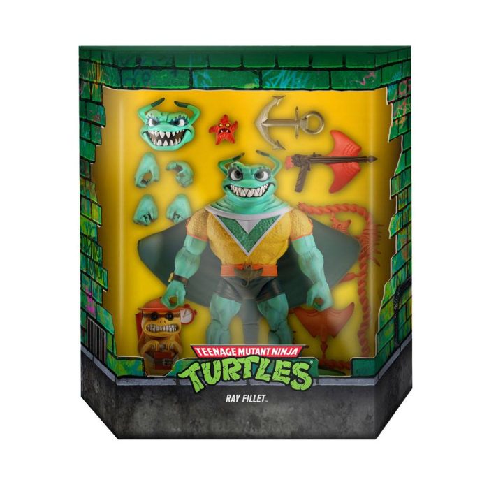 Teenage Mutant Ninja Turtles Ultimates Action Figure Ray Fillet 18 cm — изображение 4