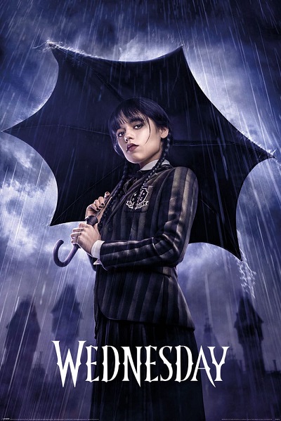 Wednesday Poster  Downpour 61 x 91 cm
