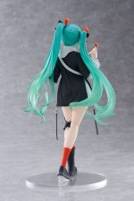 Hatsune Miku Wonderland PVC Statue Fashion Punk Ver. 18 cm — изображение 3