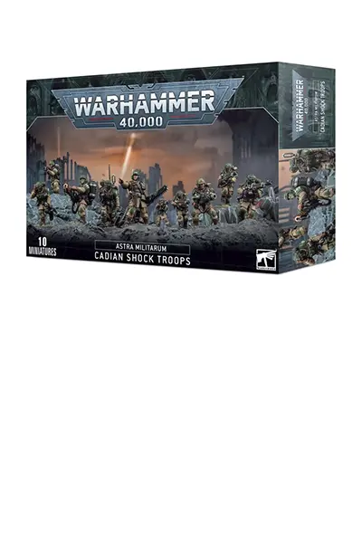 Warhammer 40,000 - Astra Militarum: Cadian Shock Troops