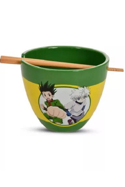 Hunter x Hunter Ramen Bowl with Chopsticks Logo 473 ml