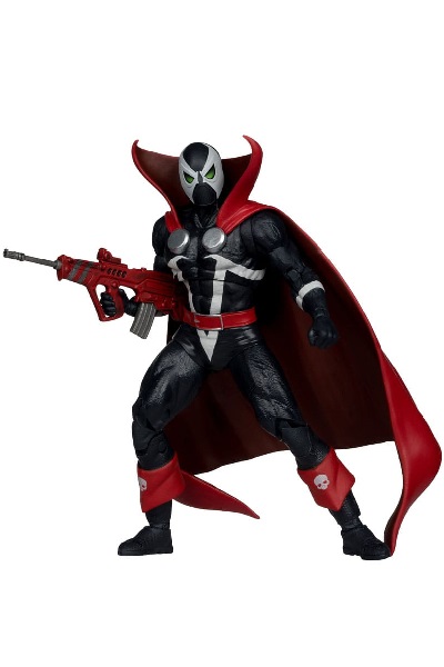 Spawn Page Punchers Action Figure Spawn 1977 Red and Black (Chase) Red Platinum Edition 18 cm