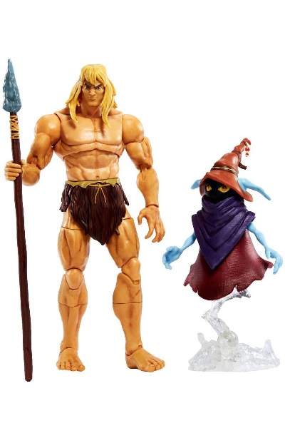 Masters of the Universe: Revelation Masterverse Action Figures 2022 Deluxe Savage He-Man & Orko 18 cm