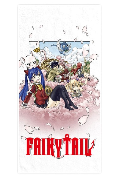 Fairy Tail Towel Sakura Bloom 150 x 75 cm