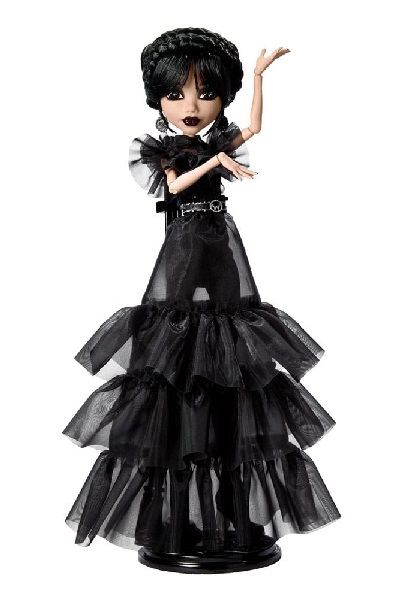 Monster High x Wednesday Doll Rave'n Wednesday (damage packing)