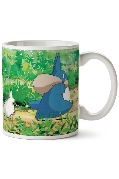 Studio Ghibli Mug Totoro White and Blue