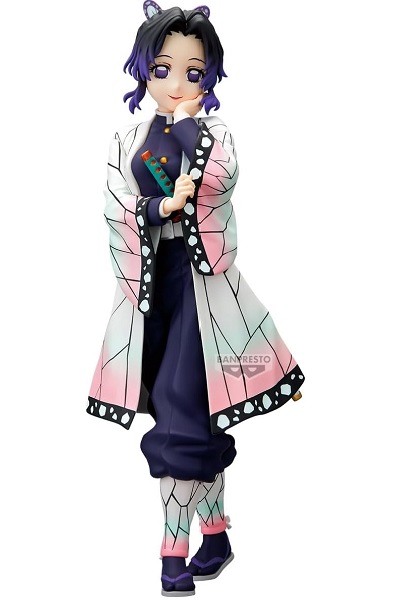 Shinobu Kocho Demon Slayer Action Figure: Kimetsu No Yaiba, Glitter&Glamours 22 cm