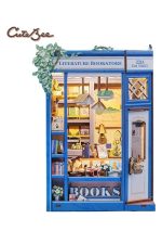 Book Nook Literature Bookstore 17 x 12 cm