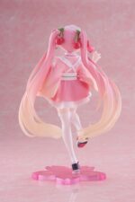 Hatsune Miku PVC Statue Newley Written Sakura Miku Japanese Cafe Ver. Reissue 18 cm - Image 2