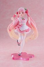 Hatsune Miku PVC Statue Newley Written Sakura Miku Japanese Cafe Ver. Reissue 18 cm - Image 3