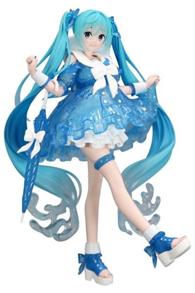 Hatsune Miku Trio-Try-iT PVC Statue Miku Rainy Dance 19 cm