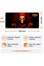 Diablo 2: Resurrected - Prime Evil Mousepad, XL — изображение 3