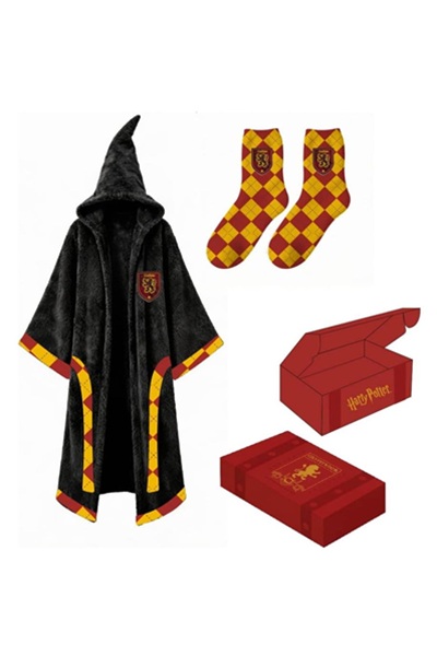 Harry Potter Fleece Cape & Socks Gift Set