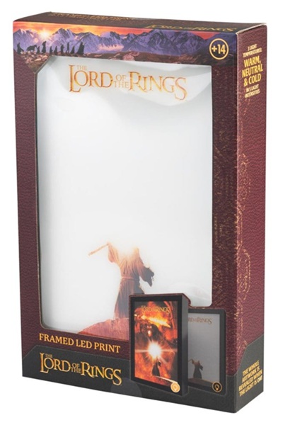 The Lord of the Rings Framed LED Panel 28 x 20 cm The Lord of the Rings Framed LED Panel 28 x 20 cm — изображение 1
